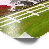 Saratoga Golf Clubhouse Foto Afdruk (Hoek)