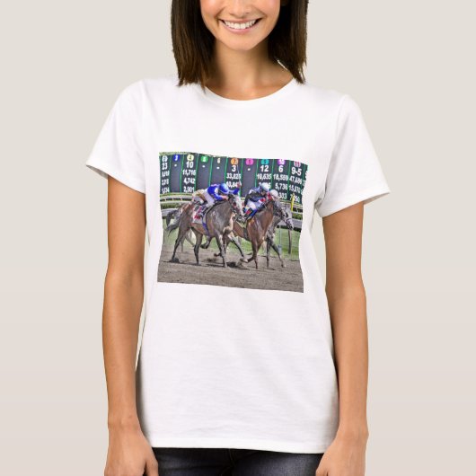 Saratoga Horse Racing T-shirt (Voorkant)