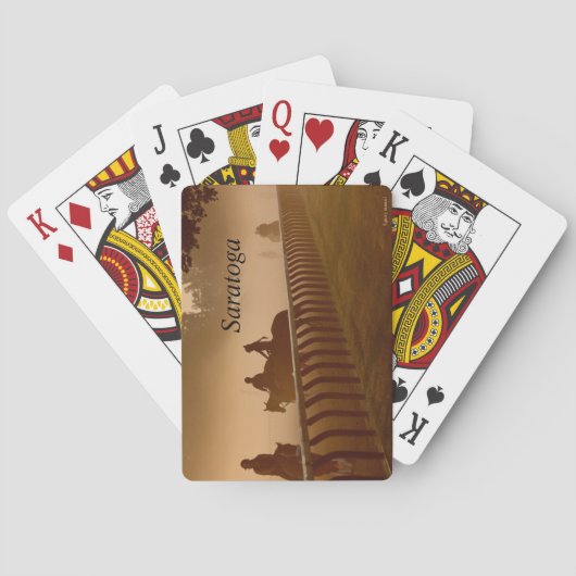 Saratoga Morning-speelkaarten Pokerkaarten (Achterkant)