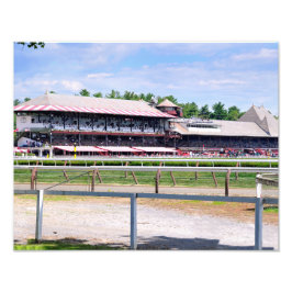 Saratoga Race Course and Clare Court Foto Afdruk