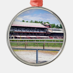 Saratoga Race Course and Clare Court Metalen Ornament