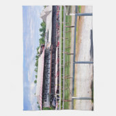 Saratoga Race Course and Clare Court Theedoek (Verticaal)