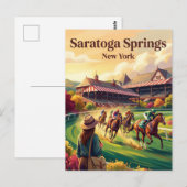 Saratoga Race Course VS Briefkaart (Voorkant / Achterkant)