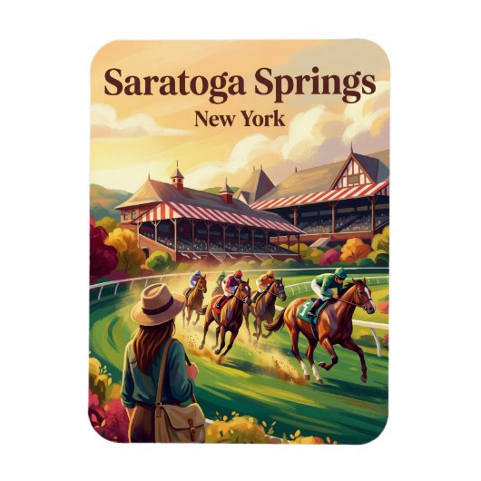Saratoga Race Course VS Magneet (Verticaal)