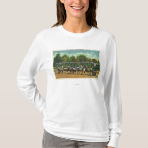 Saratoga Race Track - Uitzicht van start lijn T-shirt