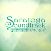 Saratoga Soundtrack Window Cling Raamsticker (Vel 3)