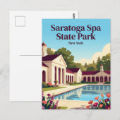 Saratoga Spa State Park VS Briefkaart (Voorkant / Achterkant)