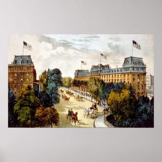 Saratoga Springs - 1907 Poster (Voorkant)