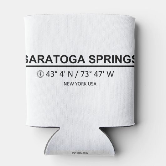 Saratoga Springs Blikjeskoeler (Achterkant)