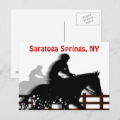 Saratoga Springs Briefkaart (Voorkant / Achterkant)