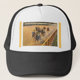 Saratoga Springs Horse Racing Trucker Pet