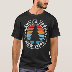 Saratoga Springs New York NY grafische retro T-shirt