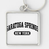 Saratoga Springs New York Sleutelhanger (Voorkant)