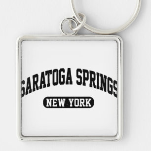 Saratoga Springs New York Sleutelhanger