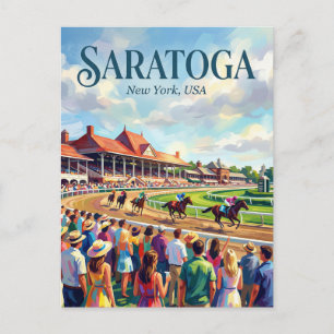Saratoga Springs, New York VS Briefkaart
