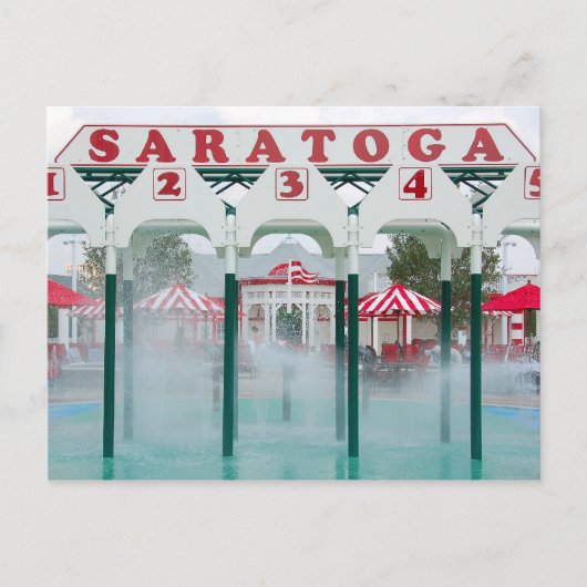Saratoga Springs Pool Play Area Briefkaart (Voorkant)