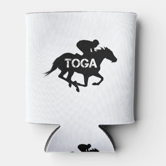 Saratoga Springs Racing Horse Blikjeskoeler (Voorkant)