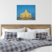 Saratoga Springs Utah Temple Painting™ LDS Canvas (Insitu (Slaapkamer))