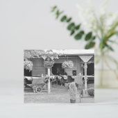 Saratoga Stables "Horse Haven" Briefkaart (Staand voorkant)