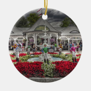 Saratoga's 12 Stakes Winners.jpg Keramisch Ornament