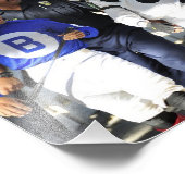 Saratoga's Top Jockeys op weg naar de Paddock Foto Afdruk (Hoek)