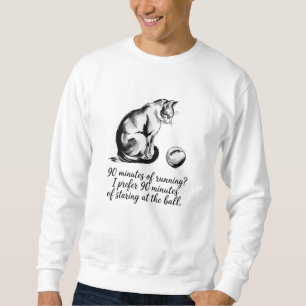 Sarcasistische Luie Kat Trui – Grappig Humor Cadea