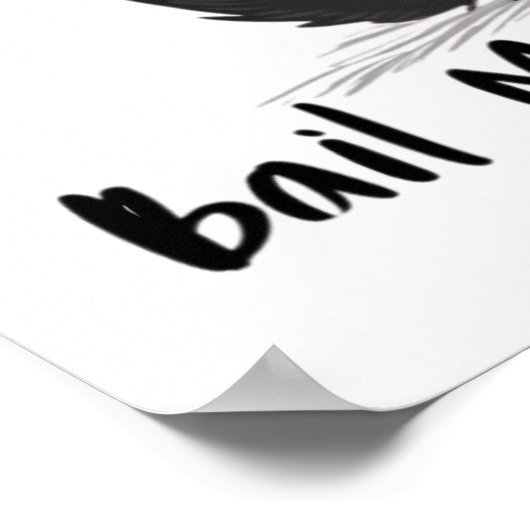 Sarcasm & Attitude Funny Cat Lover Gift  Poster (Hoek)