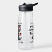 Sarcasm & Attitude Funny Cat Lover Gift  Waterfles (Links)