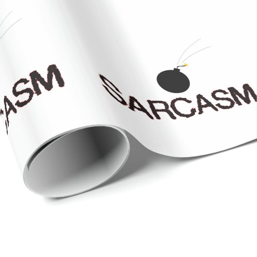 Sarcasm Bombed Cadeaupapier (Rol Hoek)