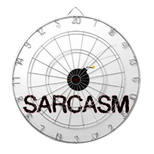 Sarcasm Bombed Dartbord