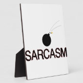 Sarcasm Bombed Fotoplaat (Zijkant)