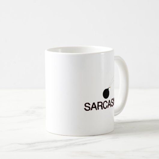 Sarcasm Bombed Koffiemok (Voorkant rechts)