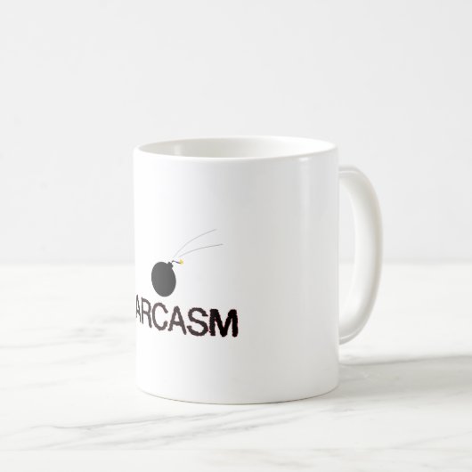 Sarcasm Bombed Koffiemok (Voorkant rechts)