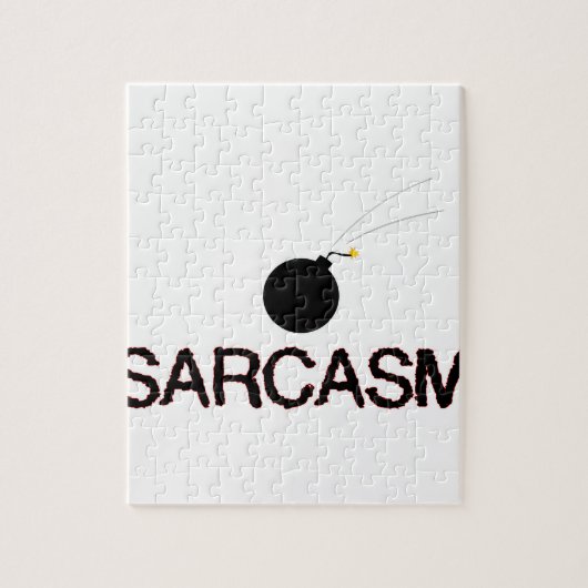 Sarcasm Bombed Legpuzzel (Verticaal)