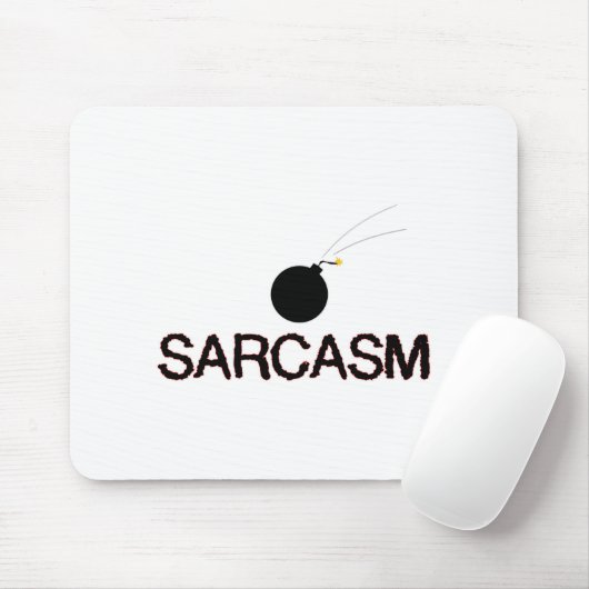 Sarcasm Bombed Muismat (Met muis)