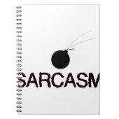 Sarcasm Bombed Notitieboek (Voorkant)