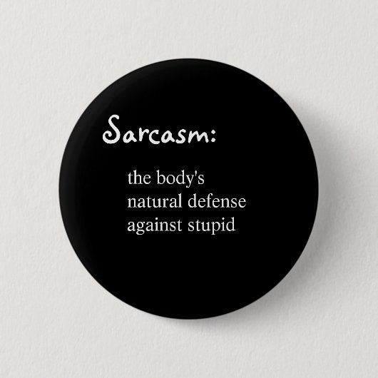 Sarcasm Button (Voorkant)
