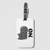 Sarcasm Cat Bagagelabel (Voorkant (verticaal))