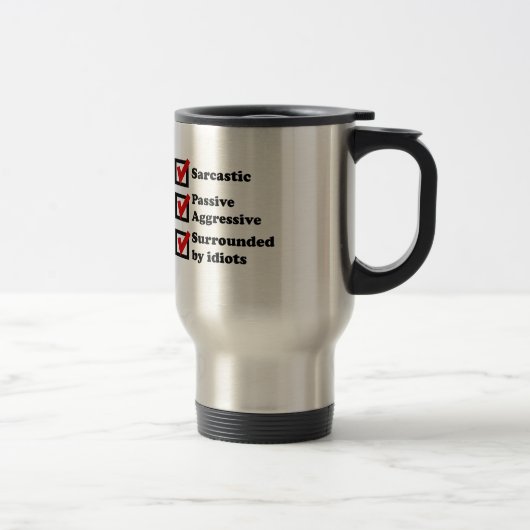 Sarcasm Checklist Reisbeker (Rechts)