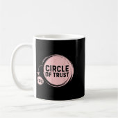 Sarcasm Circle Of Trust Funny Koffiemok (Links)