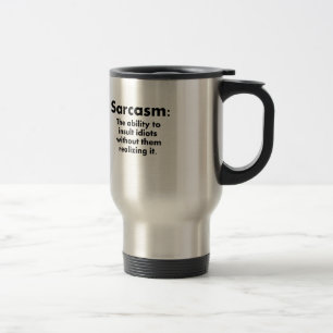 Sarcasm: De mogelijkheid om dioten te isoleren Reisbeker