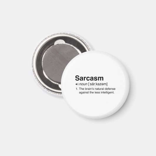 Sarcasm Definition Magneet (Voorkant / Achterkant)
