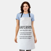 Sarcasm Definition Schort (Gedragen)