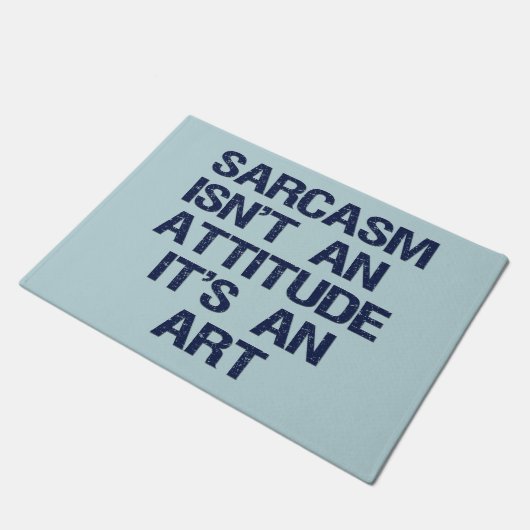 Sarcasm Deurmat (Schuin)