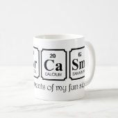 Sarcasm Elements Koffiemok (Voorkant rechts)