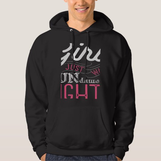 Sarcasm Feminism Women's Rights Quote Feminist Equ Hoodie (Voorkant)