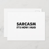 Sarcasm Het is hoe ik Funny Sarcastic pak Briefkaart (Voorkant / Achterkant)