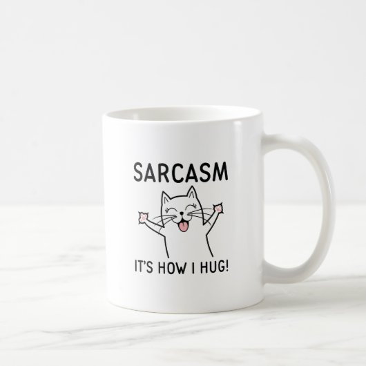 Sarcasm Het is hoe ik het doe Koffiemok (Rechts)