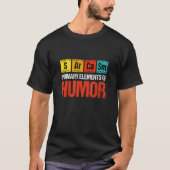 Sarcasm-hoofdelementen van de Humor Sarcasm Sarcas T-shirt (Voorkant)