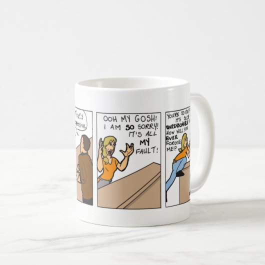 Sarcasm is altijd de Mok Antwoord (Voorkant rechts)